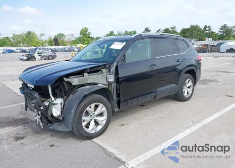 2018 Volkswagen Atlas 3.6L V6 Se from USA, damaged, VIN 1V2CR2CA7JC535473
